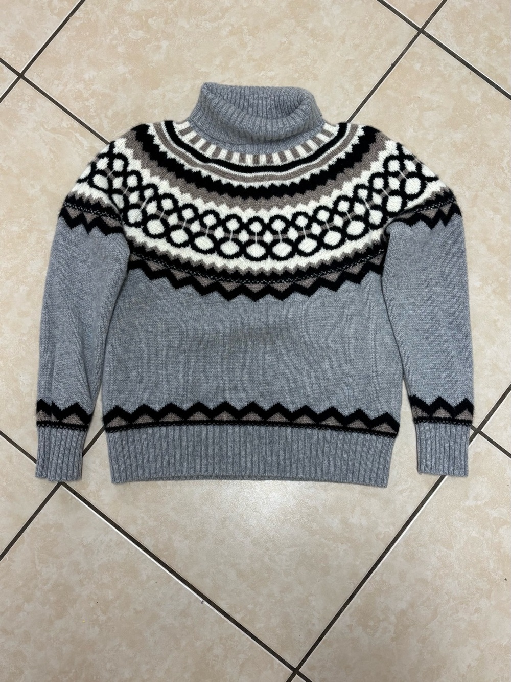 Antonia Melani Cashmere Turtleneck Sweater Size M